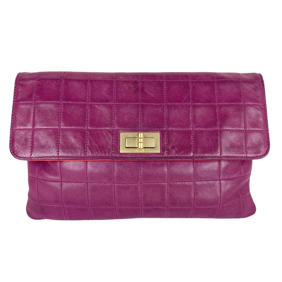 CHANEL Classic Chocolate Bar Reissue Double Pocket Flap Bag Vintage - Picture 11 of 11